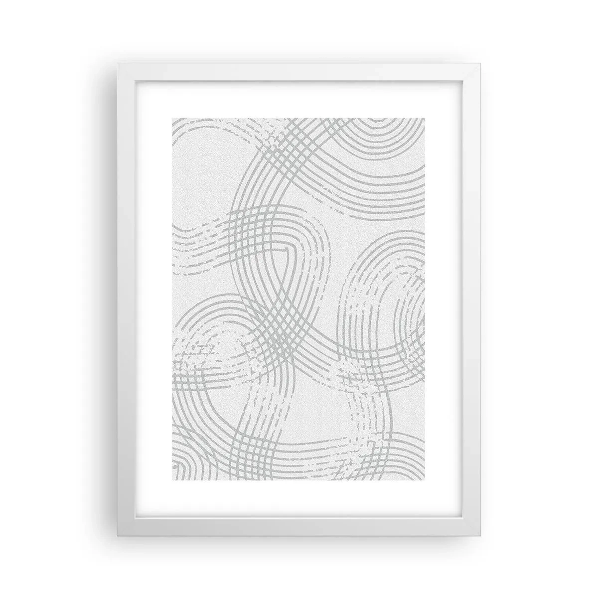 Plakát v bílém rámu - Snadné východisko neexistuje - 30x40 cm