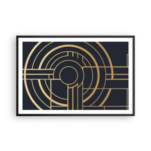 Plakát v černém rámu - Obraty události - 91x61 cm