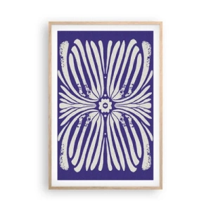 Plakát v rámu světlý dub - Etnické inspirace - 61x91 cm