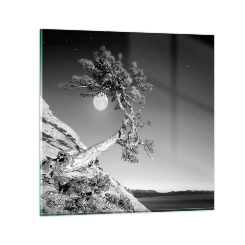Obraz na skle - Vítězná válečnice - 50x50 cm