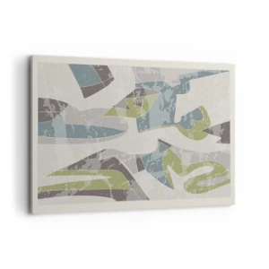 Obraz na plátně - Kompozice za sklem - 120x80 cm