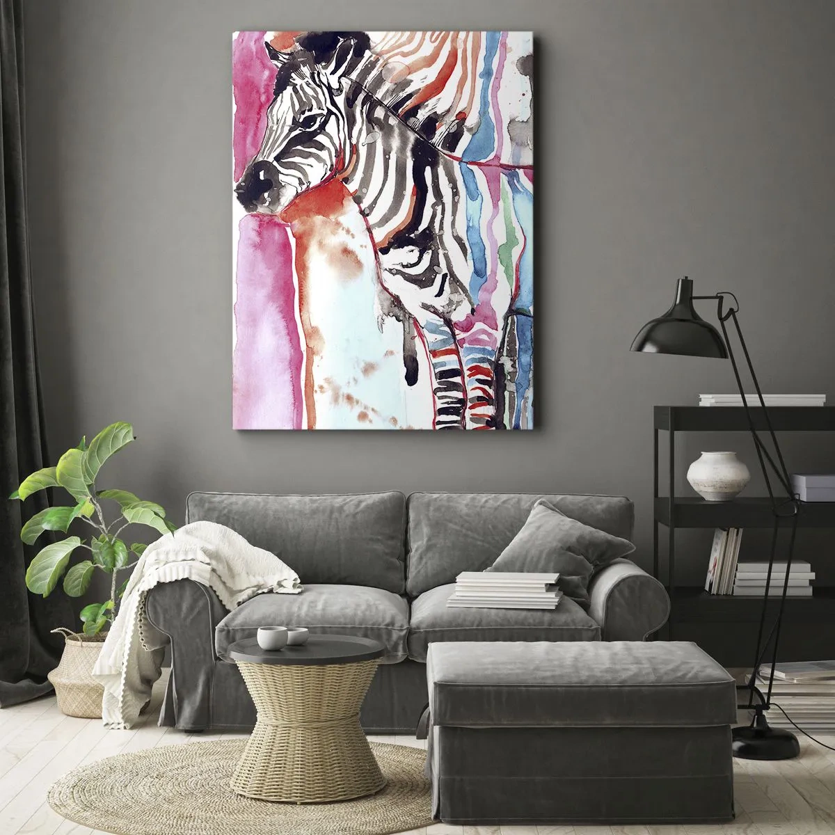 Obraz na plátně - Bezstarostný vtip přírody - 80x120 cm