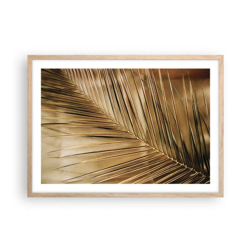 Plakát v rámu světlý dub - Přírodní kolonáda - 70x50 cm