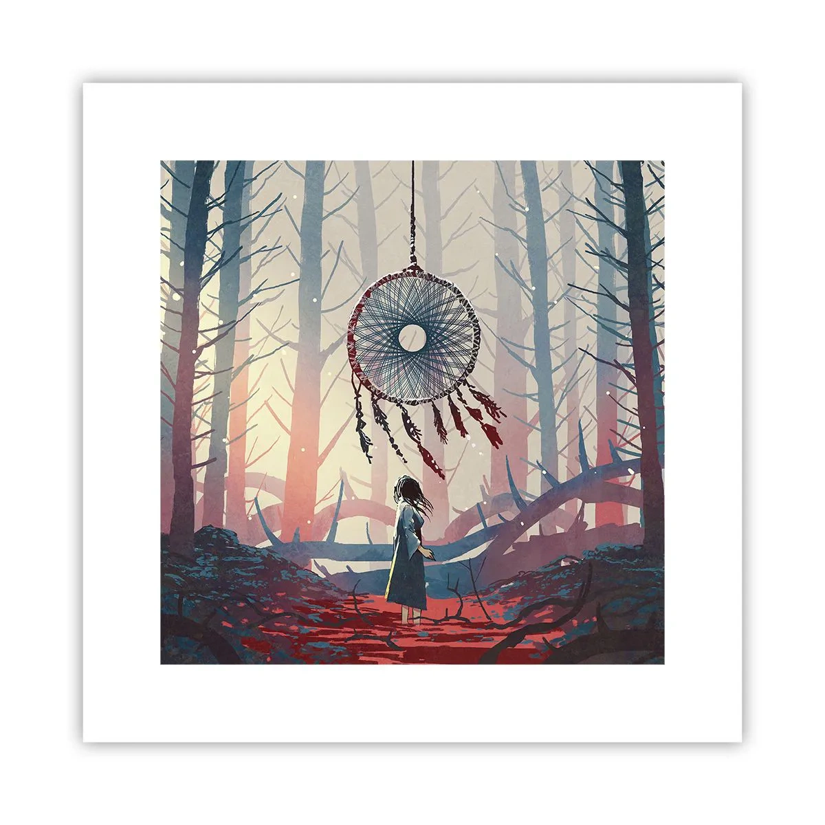 Plakát - Tajný rituál štěstí - 30x30 cm