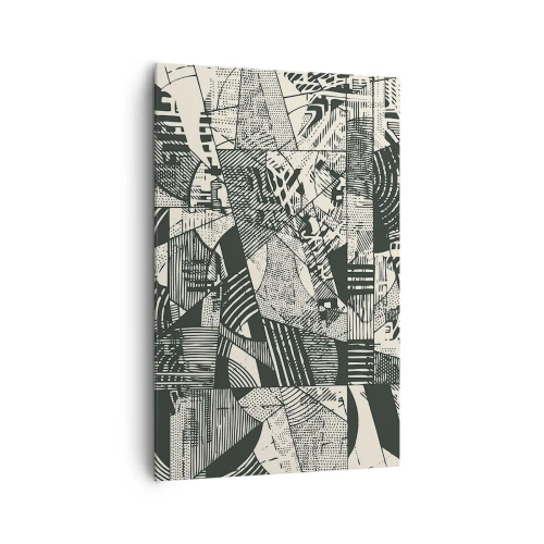 Obraz na plátně - Dynamika současnosti - 80x120 cm