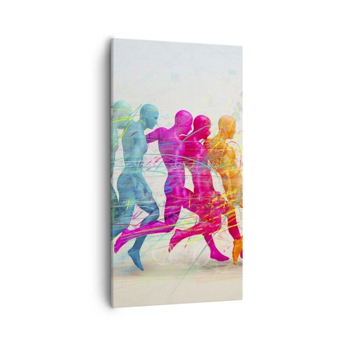 Obraz na plátně - Harmonie pohybu - 55x100 cm