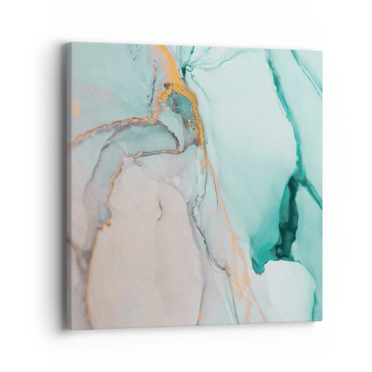 Obraz na plátně - Tanec tvarů a barev - 40x40 cm