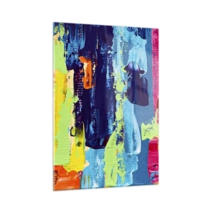 Obraz na skle - Život je krásný! - 50x70 cm