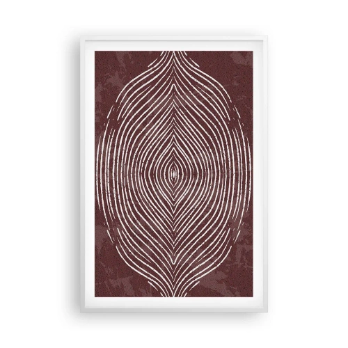 Plakát v bílém rámu - Prostor promlouvá - 61x91 cm