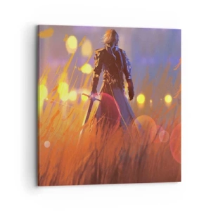 Obraz na plátně - Bludný rytíř - 70x70 cm