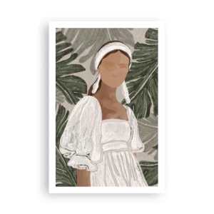 Plakát - Exotický portrét - 61x91 cm