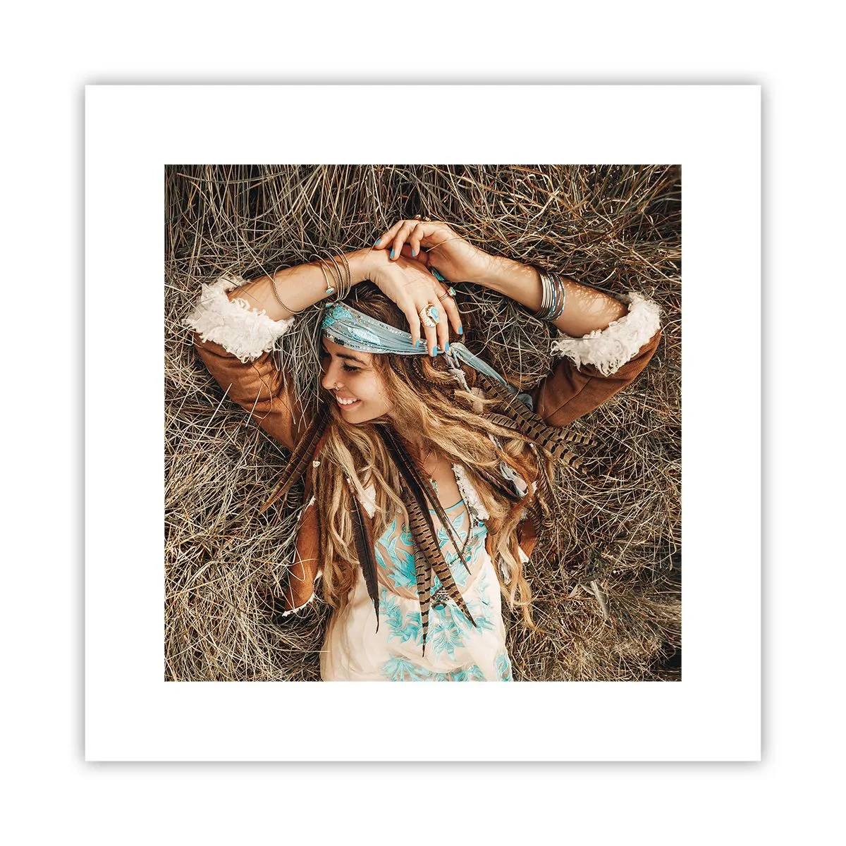 Plakát - Na cestě do léta lásky - 30x30 cm