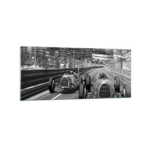 Obraz na skle - Kdysi dávno v Monte Carlu - 120x50 cm