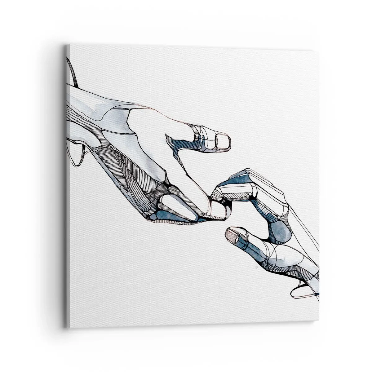 Obraz na plátně - Dobré gesto - 70x70 cm