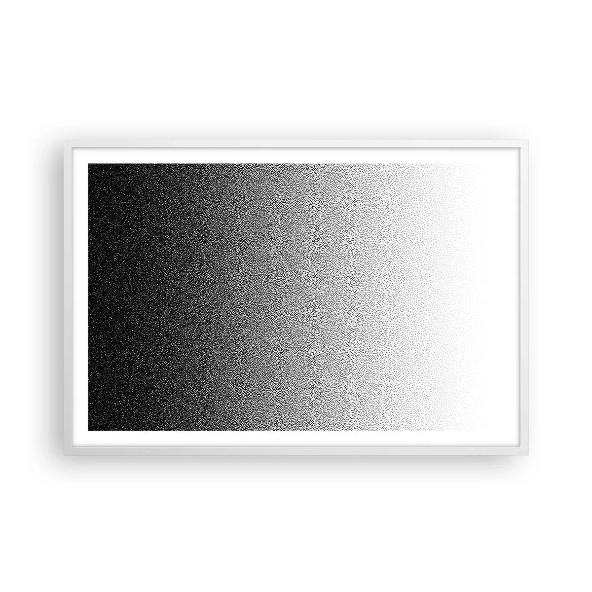 Plakát v bílém rámu - Směrem ke světlu - 91x61 cm