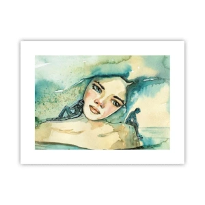 Plakát - Am I blue? - 40x30 cm