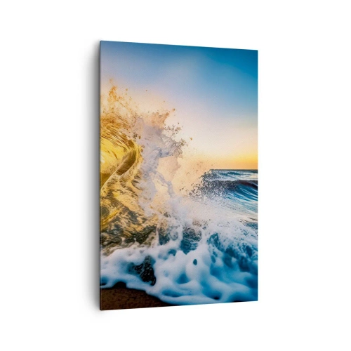 Obraz na plátně - Hra v písku - 80x120 cm