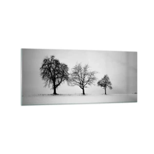 Obraz na skle - O čem sní? - 120x50 cm