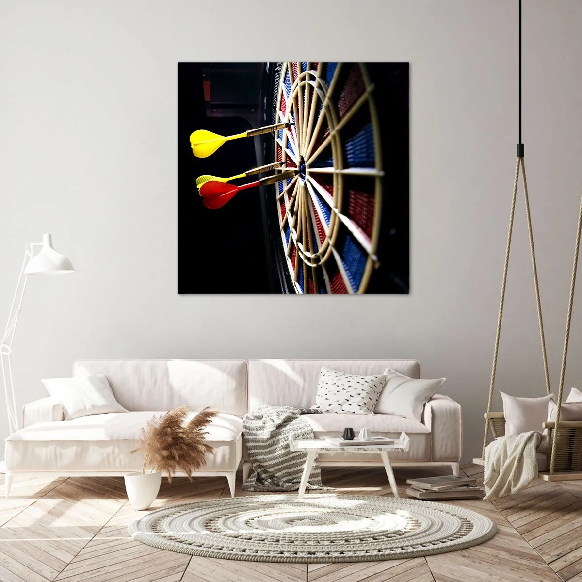 Obraz na plátně - Přesný zásah - 40x40 cm