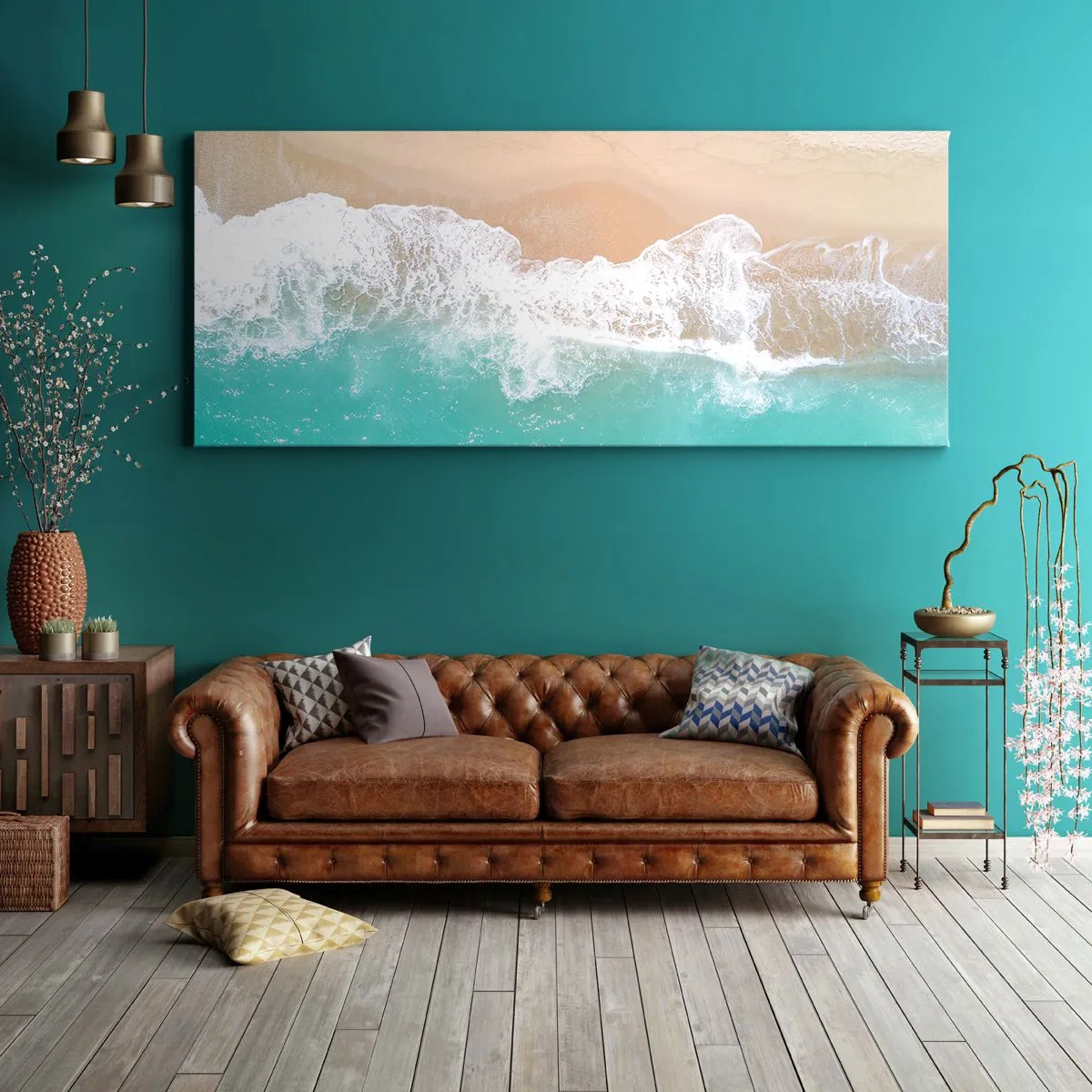 Obraz na plátně - Mazlivý dotek - 100x40 cm