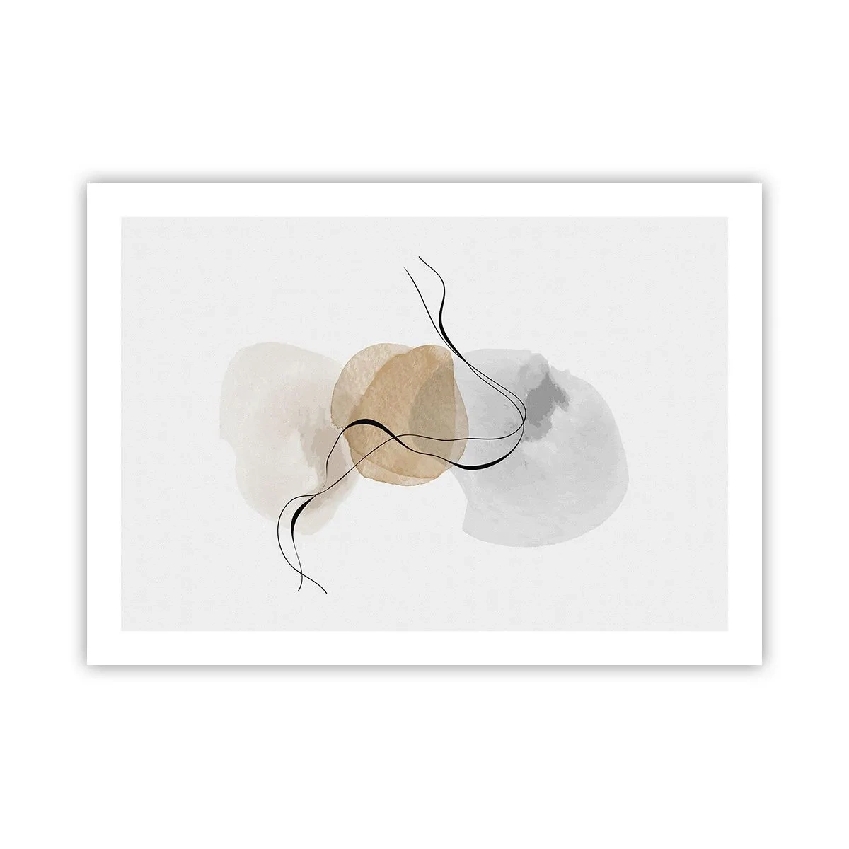 Plakát - Vzdušné korálky - 70x50 cm