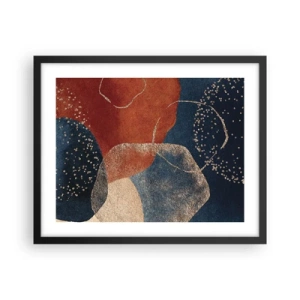 Plakát v černém rámu - Lehkost bytí - 50x40 cm