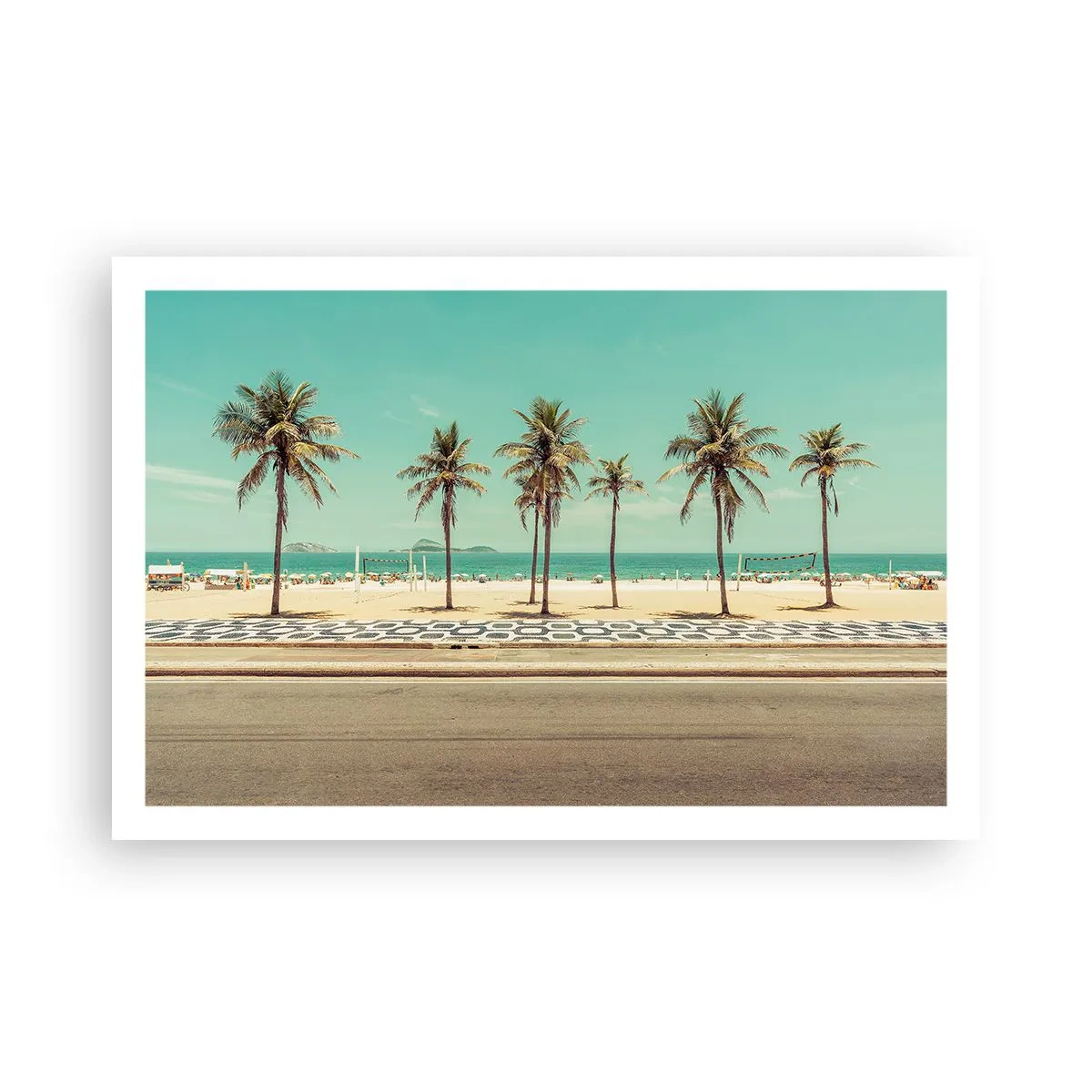 Plakát - Hlídání pláže - 91x61 cm