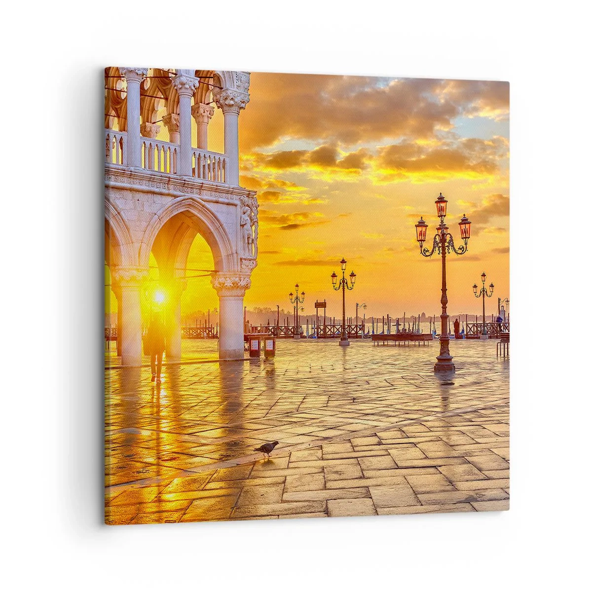 Obraz na plátně - Kde jsou všichni? - 50x50 cm