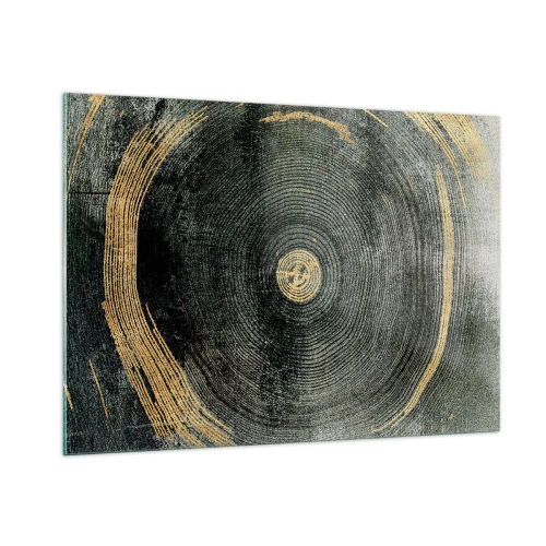 Obraz na skle - Změna a udržitelnost - 100x70 cm