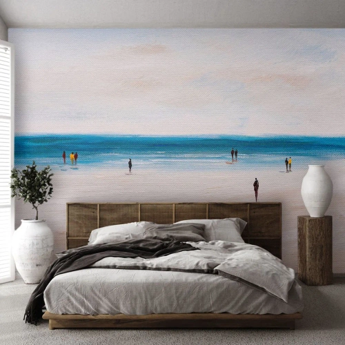 Fototapeta Premium Sand - Přirozená potřeba - Pláž, Lidé, Minimalismus - 100x70 cm