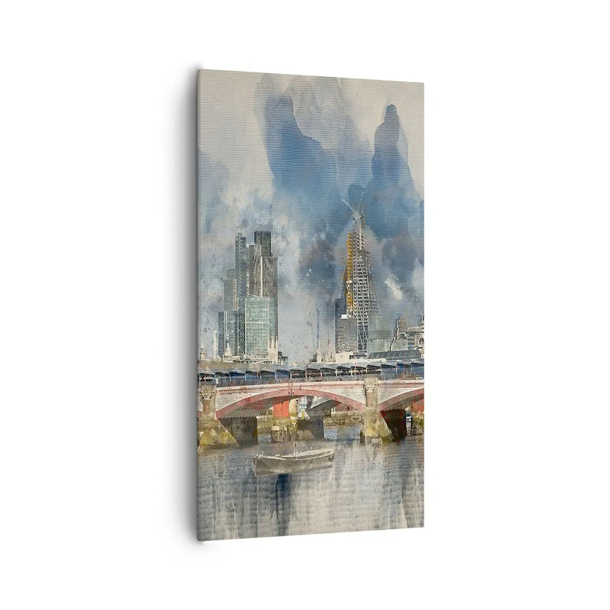 Obraz na plátně - Londýn v celé své kráse - 65x120 cm