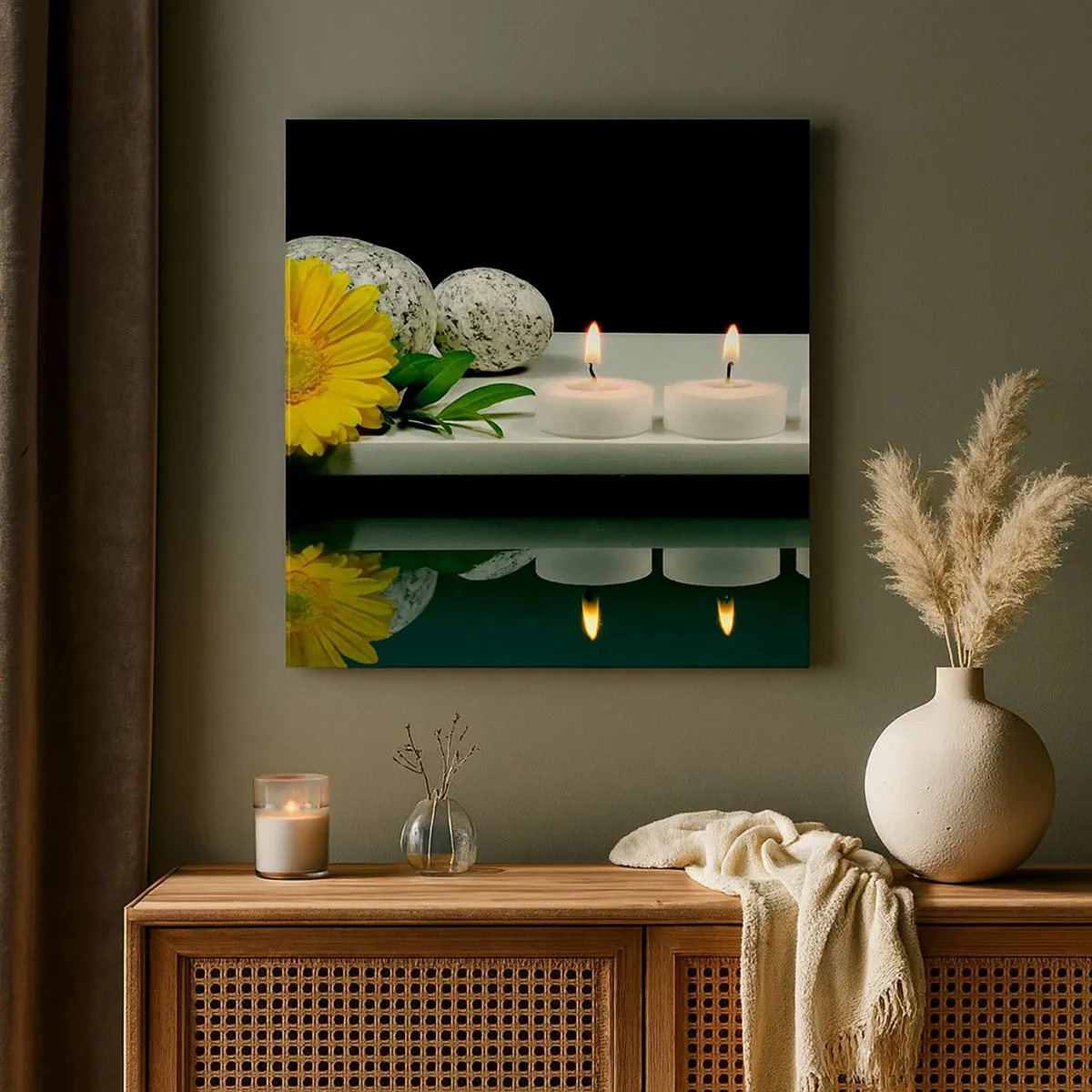 Obraz na plátně - Ukojení smyslů - 30x30 cm