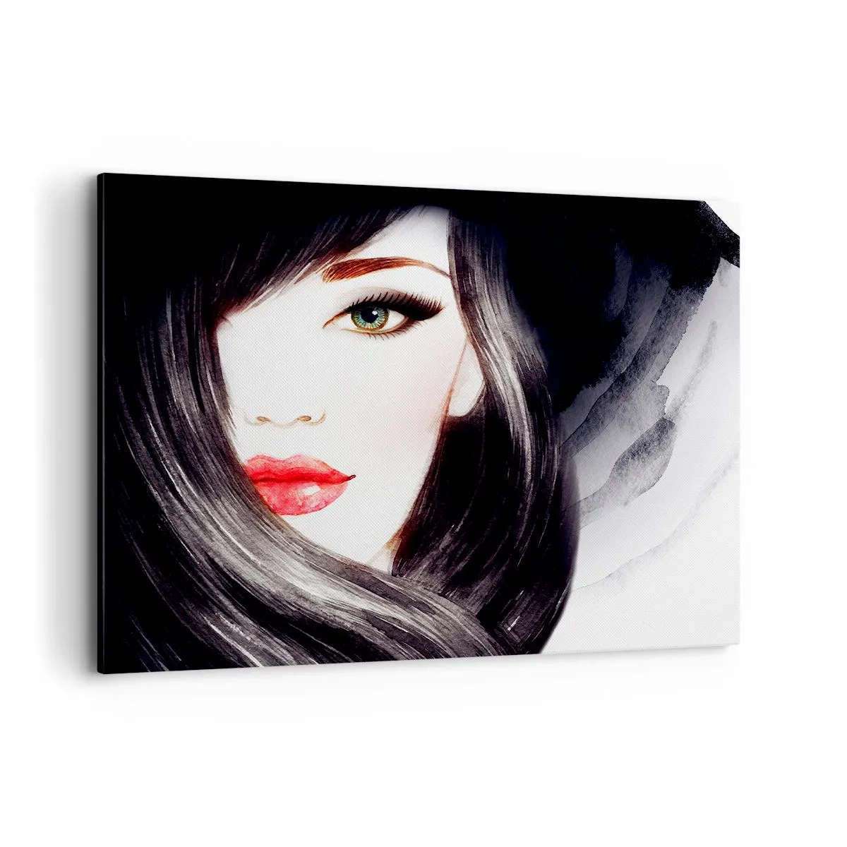 Obraz na plátně - Safírový pohled - 120x80 cm