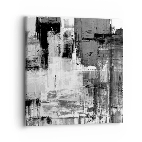 Obraz na plátně - Šedé je krásné - 40x40 cm