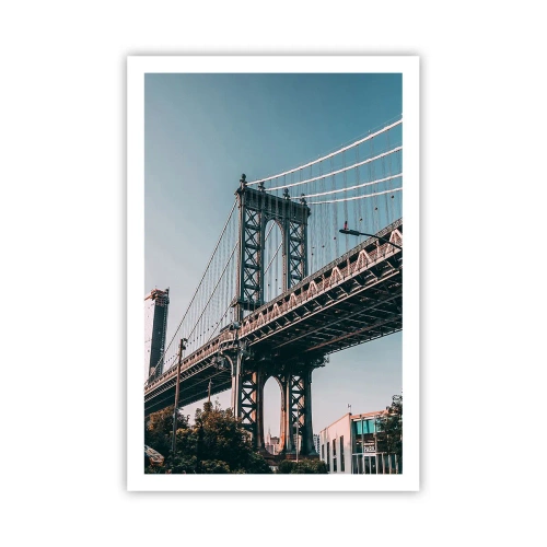 Plakát - Nad vlnami města - 61x91 cm