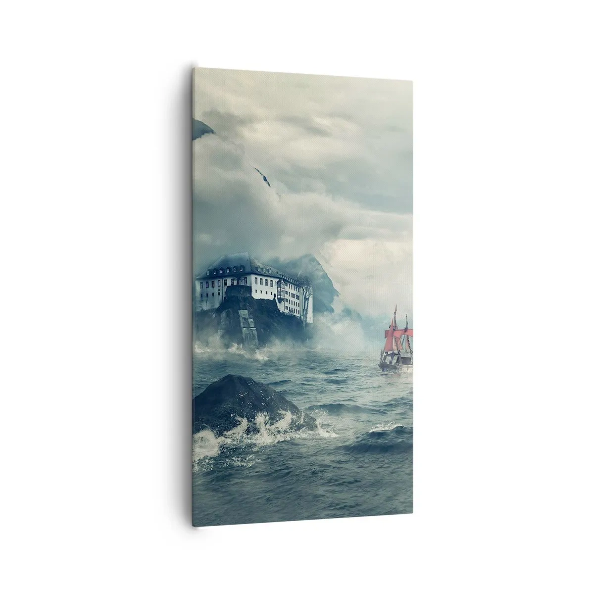 Obraz na plátně - V kouzelných vodách - 65x120 cm