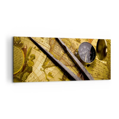 Obraz na plátně - Kde jsou ty poklady? - 120x50 cm