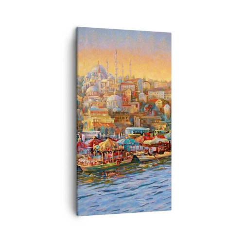 Obraz na plátně - Istanbulský příběh - 45x80 cm
