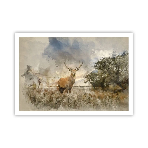Plakát - Důstojnost - síla - majestátnost - 100x70 cm