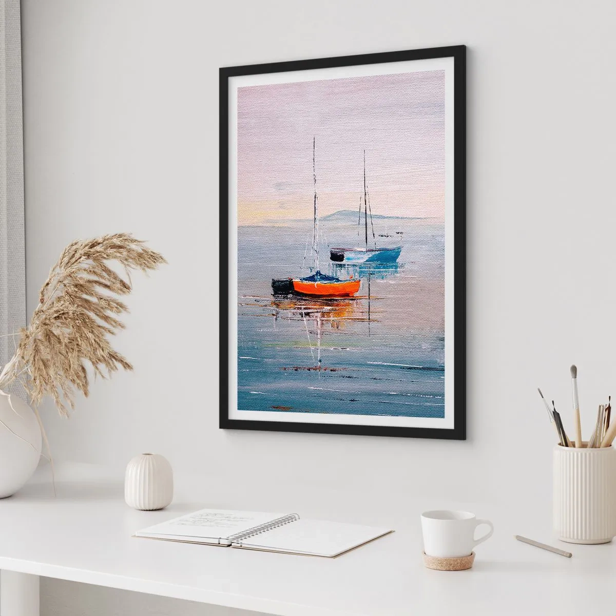 Plakát v černém rámu - Zasloužený odpočinek - 30x40 cm