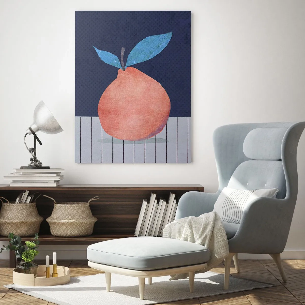 Obraz na skle - Konvexita a rovina - 70x100 cm