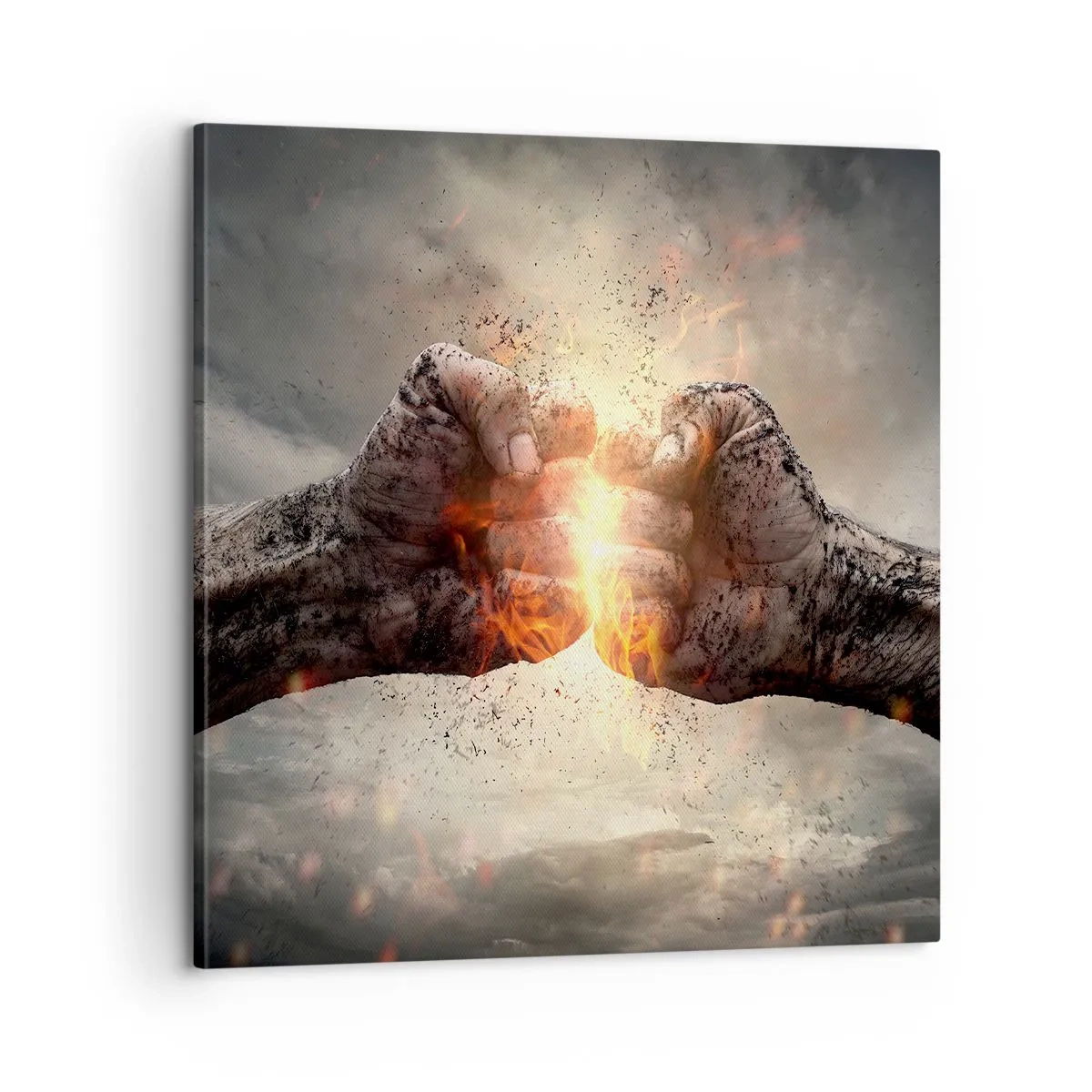 Obraz na plátně - Jdi do války - 60x60 cm