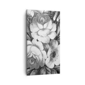 Obraz na plátně - Krásné dokonce v šedi - 45x80 cm