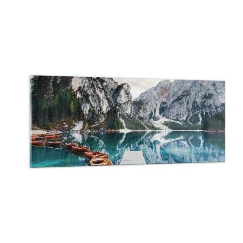 Obraz na skle - Ukážeme vám krásu - 100x40 cm