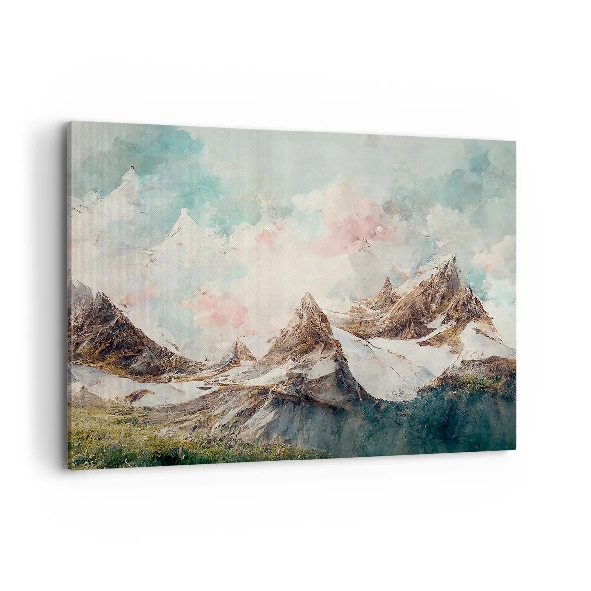 Obraz na plátně - Skalní čepele - 120x80 cm