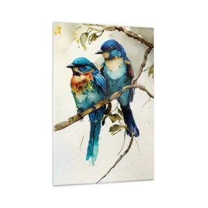 Obraz na skle - Urazil se? - 70x100 cm