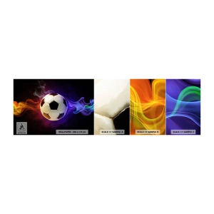 Fototapeta Vzorek Standard Eco - Magická síla hry - Abstrakce, Sport, Fotbal - 100x30 cm