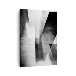 Obraz na plátně - Struktura prostoru - 50x70 cm