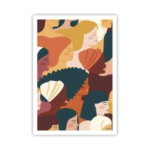 Plakát - Pouze ženskost - 70x100 cm