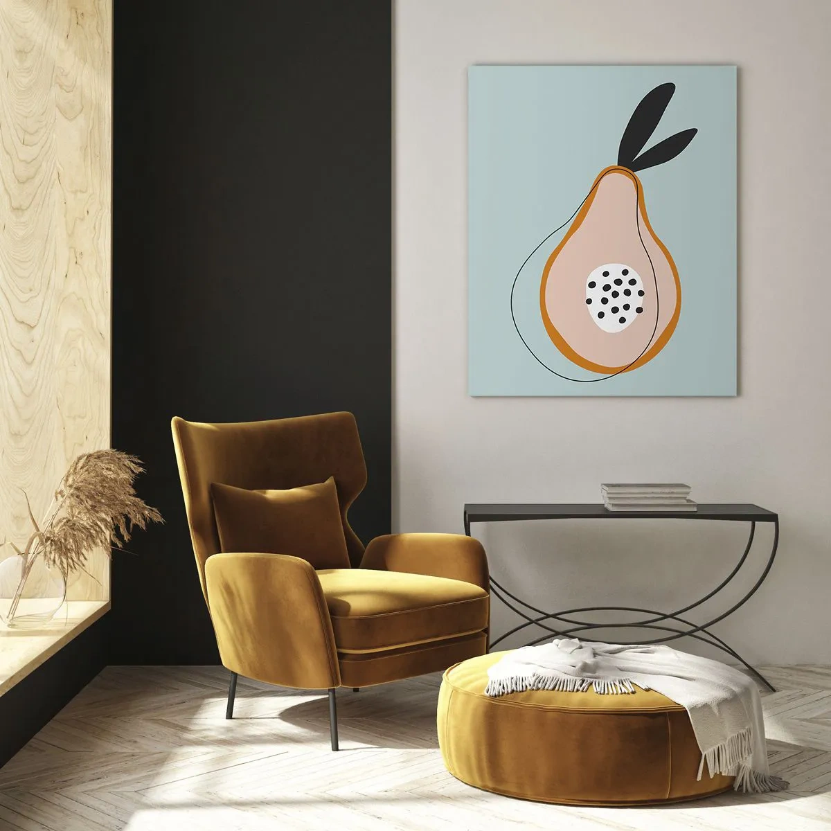 Obraz na skle - Pronikání do podstaty věcí - 50x70 cm